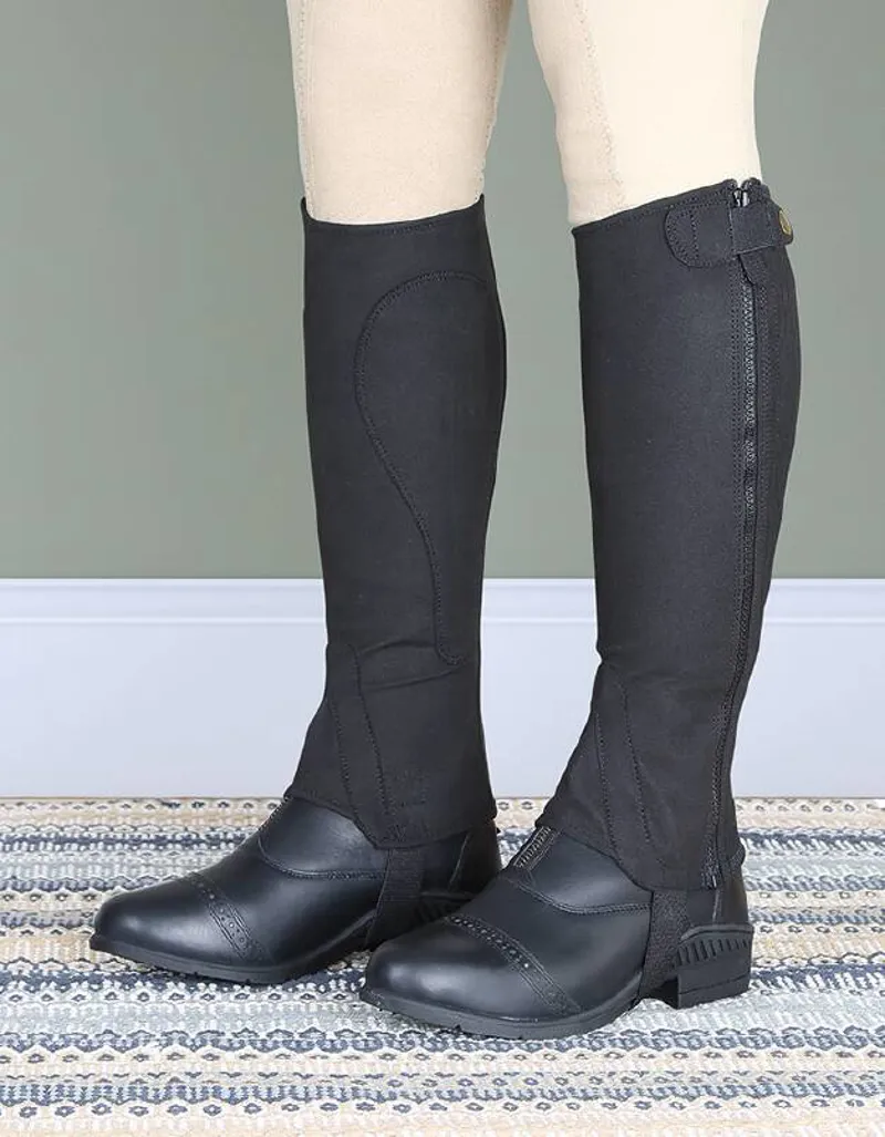 Moretta Amara Half Chaps in Black