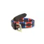 Aubrion Drover Skinny Polo Belt NAVY/Red