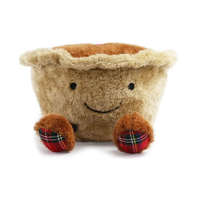 Ancol Mikey Mince Pie Large Dog Toy in Brown