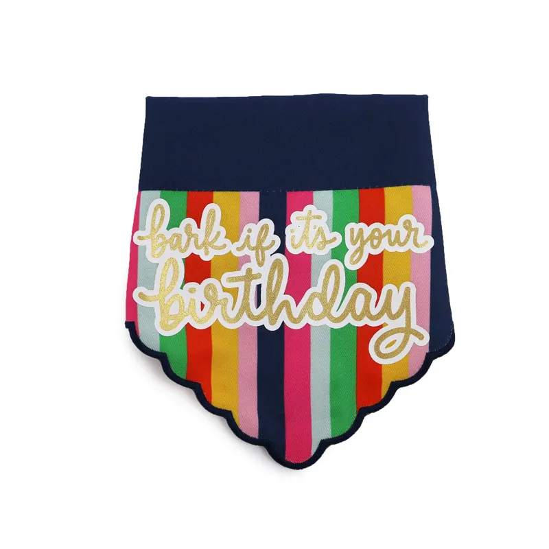 Ancol 19cm Pawty Time Bandana in Blue