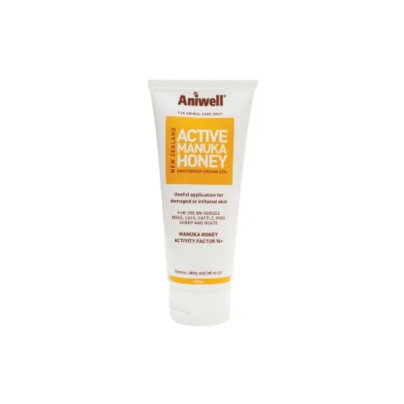 Aniwell Active Manuka Honey 100g Antibacterial Cream in White