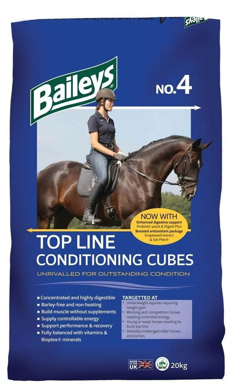 Baileys No.4 Top Line Conditioning cubes 20kg