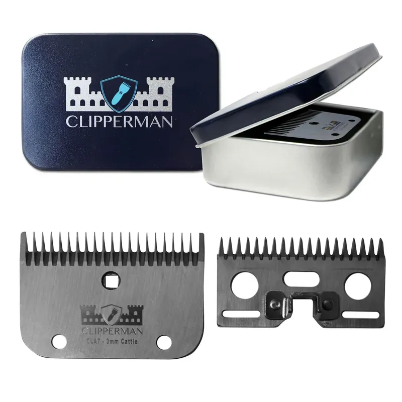 Clipperman CLA7 German Steel Blade Set - 3mm