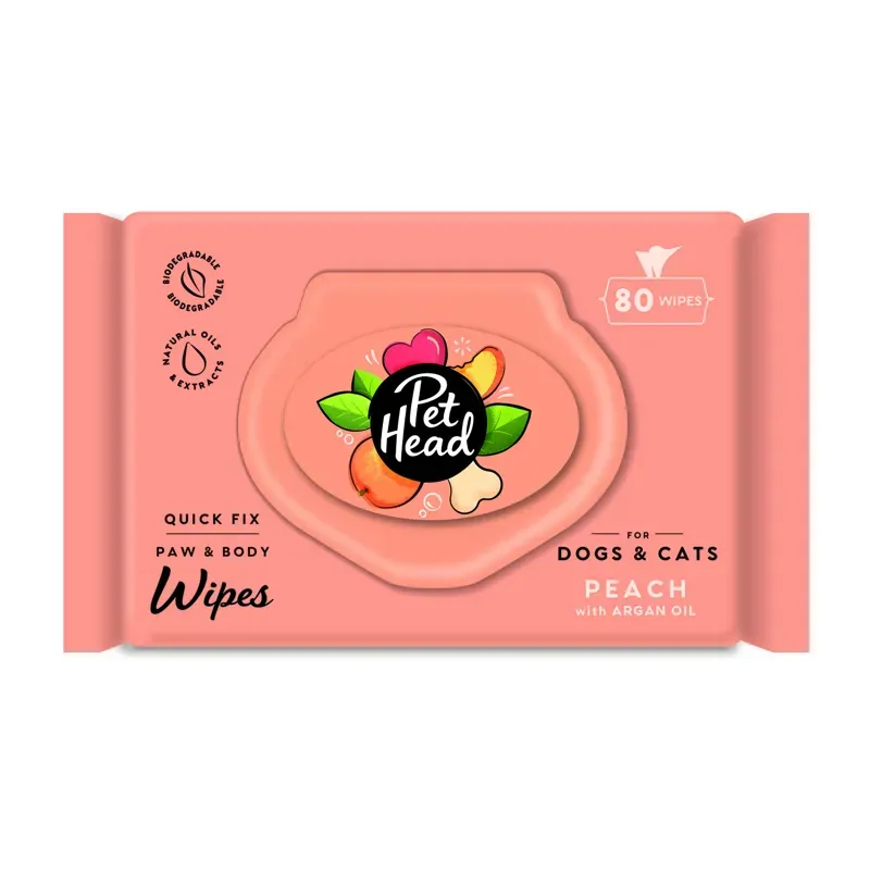 Pet Head 80 Pack Quick Fix Wipes