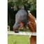 Field Relief Max Fly Mask - - Black with Orange Binding