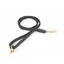 Digby and Fox Plaited Dog Lead in Black
