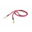 Digby and Fox Rolled Leather Training Lead in Pink