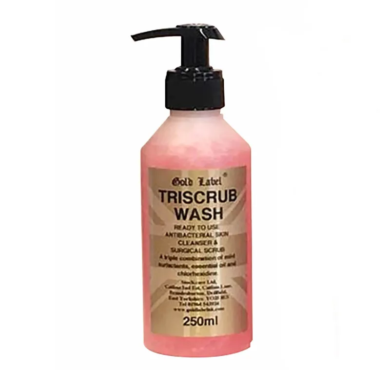 Gold Label 250ml Triscrub Wash in Pink