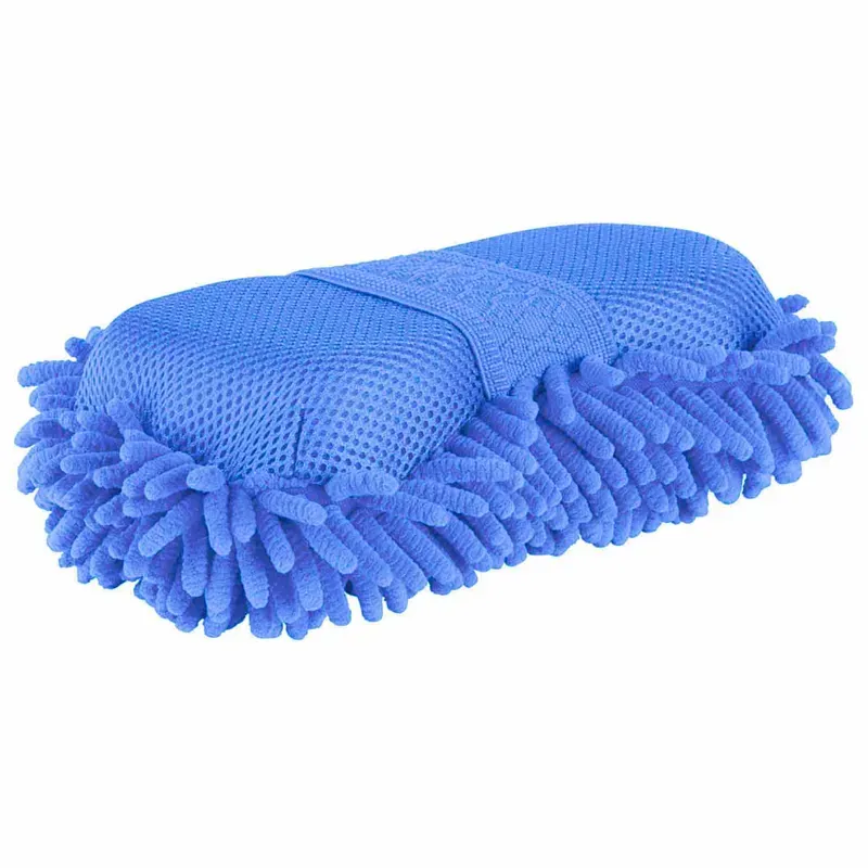 Lincoln Horse Care Accessories Microfibre Grooming Sponge in Blue