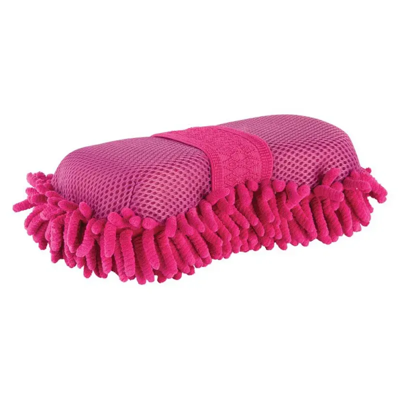 Lincoln Horse Care Accessories Microfibre Grooming Sponge in Purple