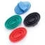 Lincoln Horse Care Accessories Large Rubber Curry Comb in Blue