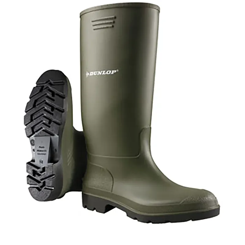 Dunlop Pricemastor X Boots in Green