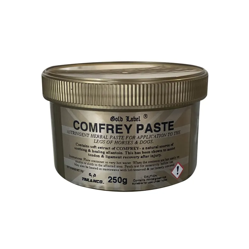 Gold Label 250g Comfrey Paste in Gold
