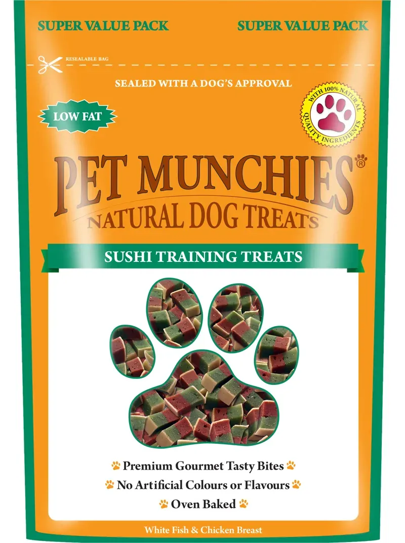 Pet Munchies 150 gm Training Treats Sushi