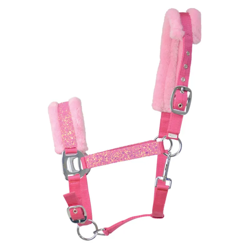 Hy Dazzle Head Collar in Powder Pink