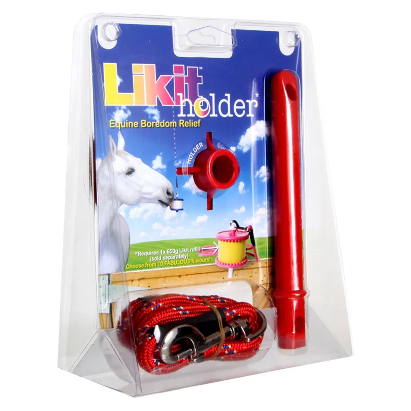 Likit Lick Holder in Red-1