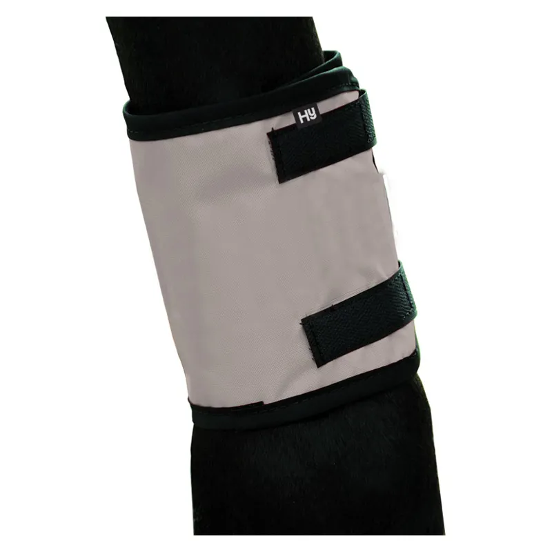 Hy Equestrian Silva Flash Reflective Leg Band in Reflective Silver