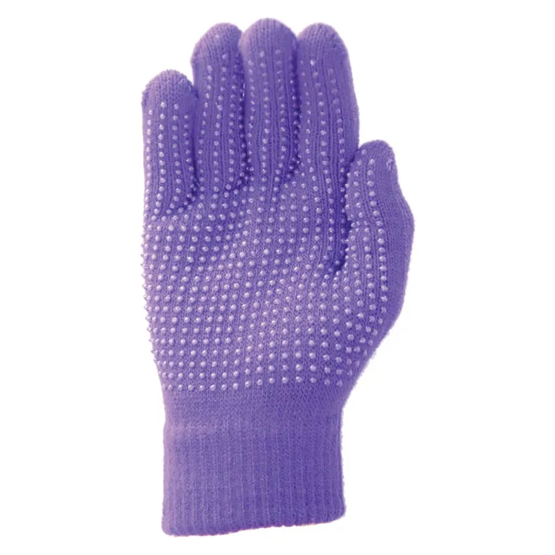 Hy Equestrian Magic Gloves in Purple
