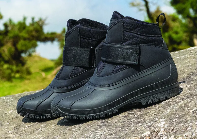 Woof Wear Junior Short Yard Boot Black-1