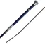 Woof Wear Harmony Resolute Dressage Whip Navy Silver