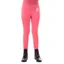 QHP Junior Riding Tights Yazz Full Grip Desert Rose