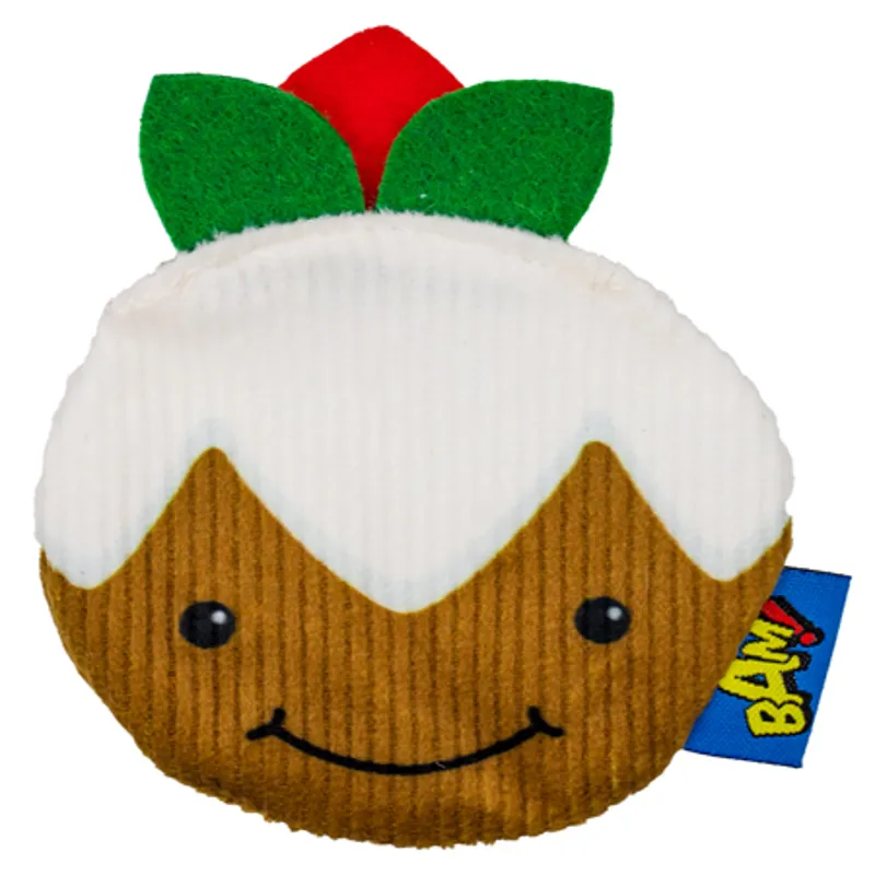 BAM! Christmas Pudding Cat Toy