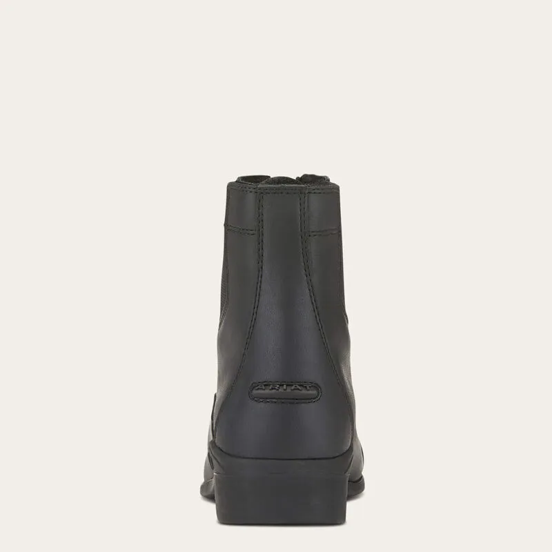 Ariat Youth Scout Zip Paddock Boot Black-1