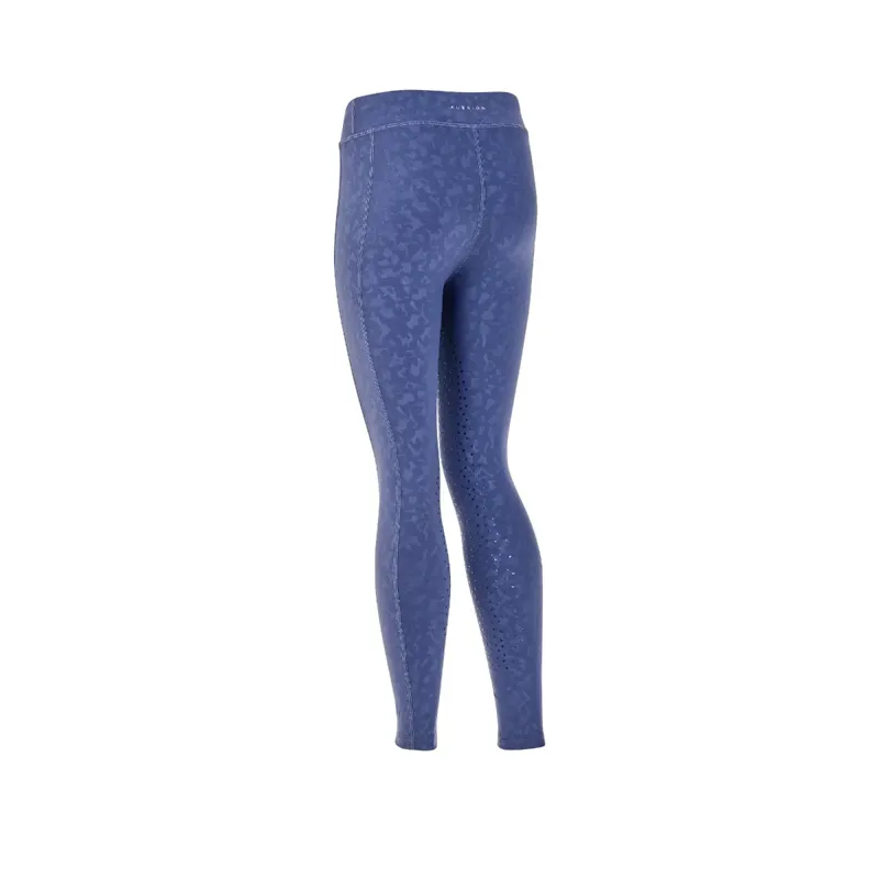 Aubrion Non-Stop Riding Tights - Young Rider BLUE-1