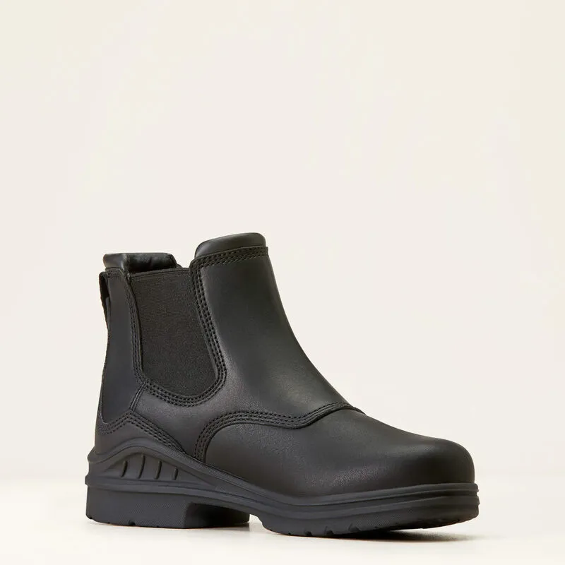 Ariat Barnyard Waterproof Chelsea Boot Black-2