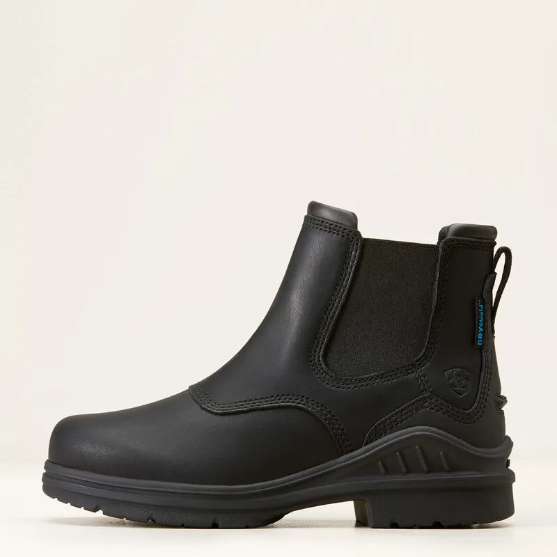 Ariat Barnyard Waterproof Chelsea Boot Black-3