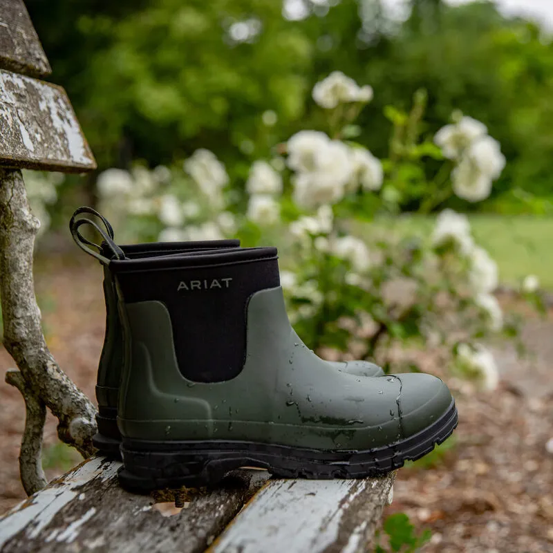 Ariat Kelmarsh Shortie Rubber Boot Green