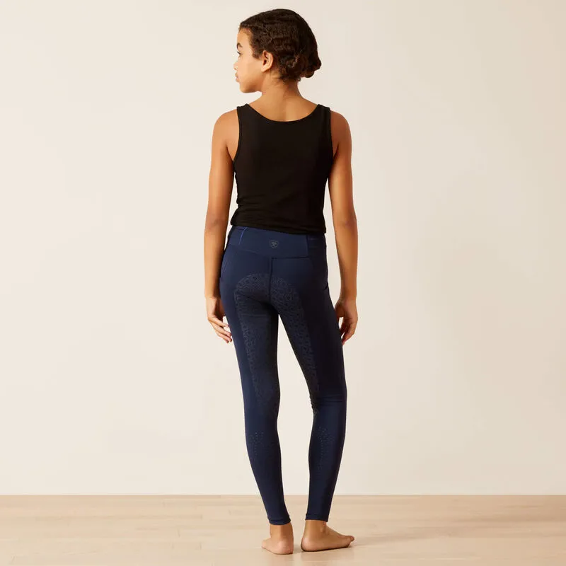 AW24 Ariat Youth EOS Full Seat Tight Navy-1