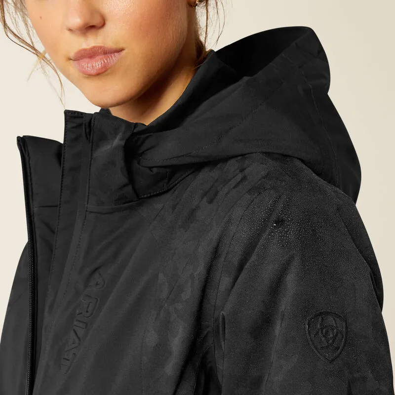 AW24 Ariat Valor 2.0 Waterproof Jacket Black-3