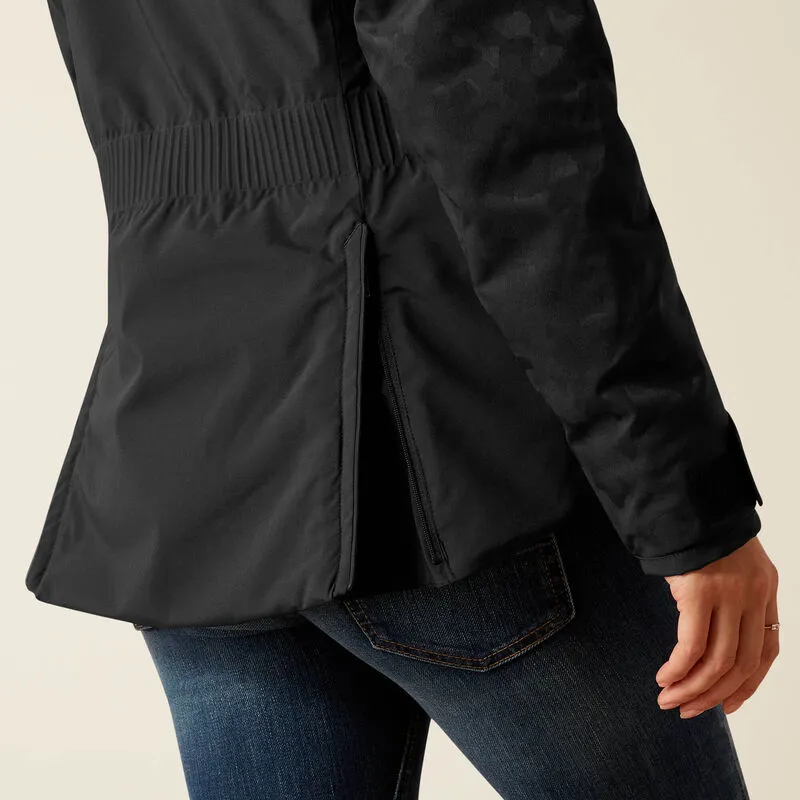 AW24 Ariat Valor 2.0 Waterproof Jacket Black-4