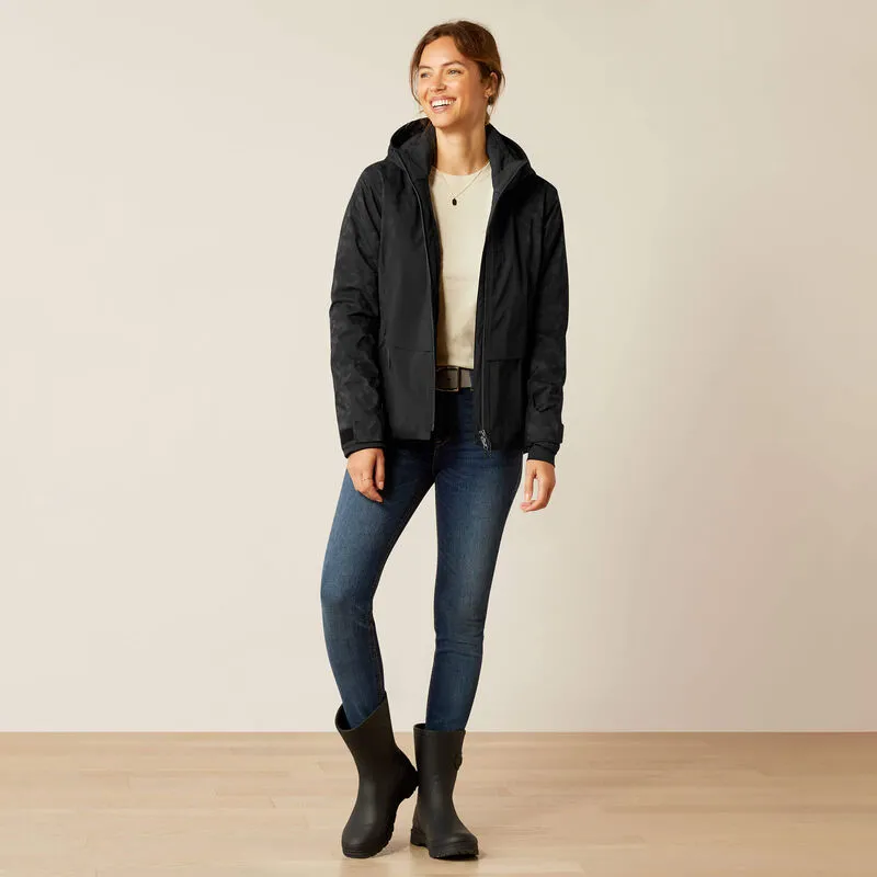 AW24 Ariat Valor 2.0 Waterproof Jacket Black-6