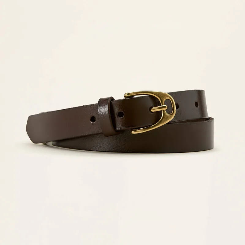 Ariat Womans Hunter Belt Chocolate