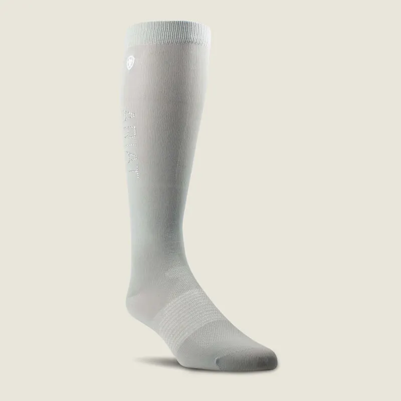 AW24 Ariat AriatTEK Radiant Socks Grey