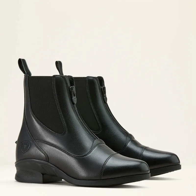 Ariat Heritage Zip Paddock Boot Black-4