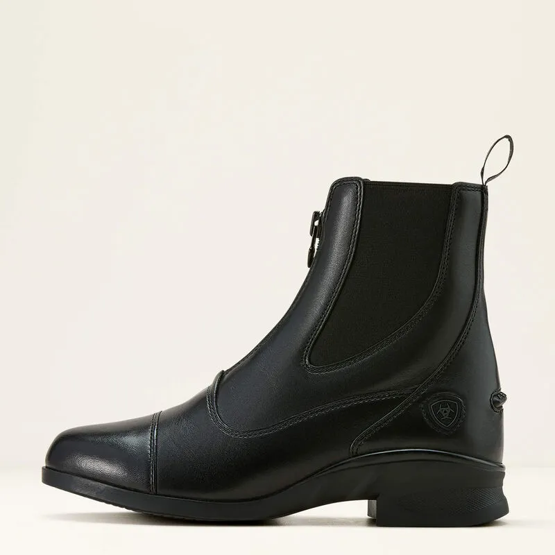 Ariat Heritage Zip Paddock Boot Black-1