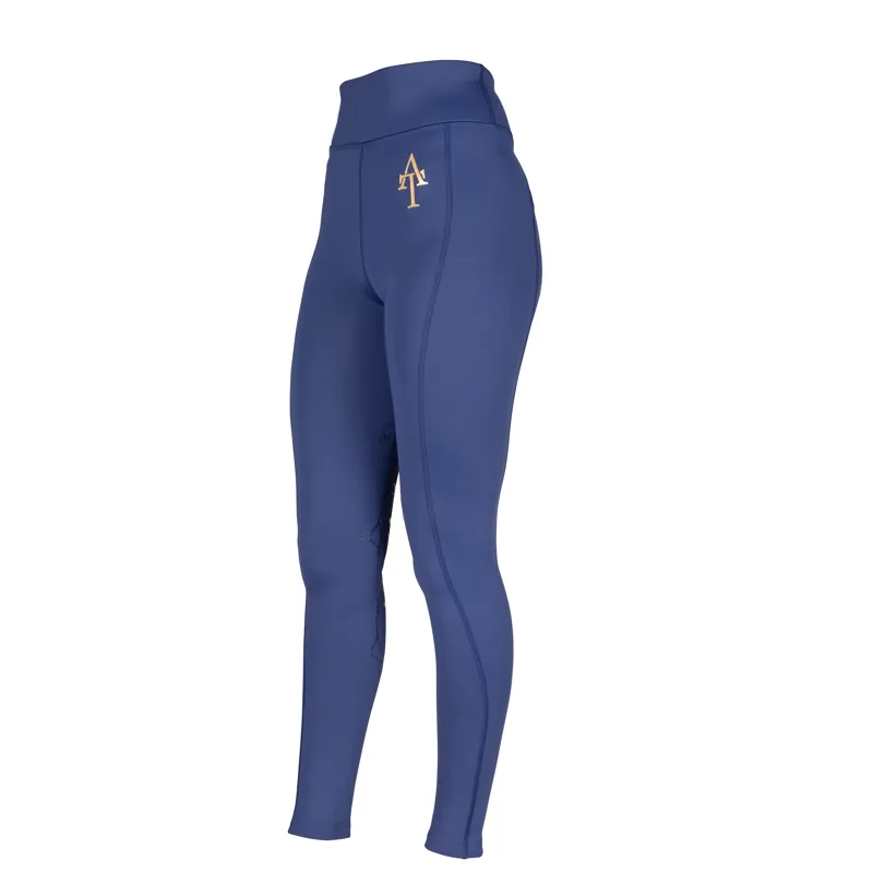 Aubrion Team Winter Riding Tights - Young Ridier NAVY-2
