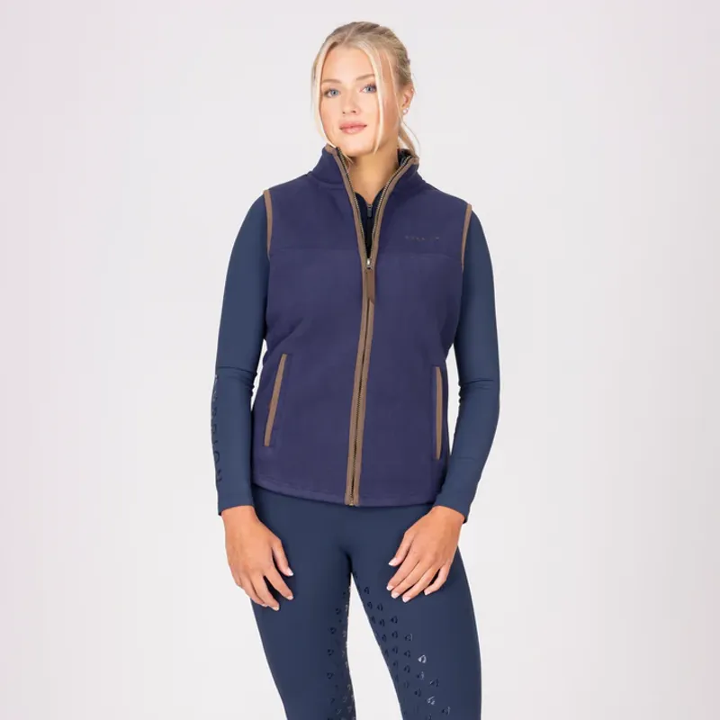 Aubrion Core Fleece Gilet Navy