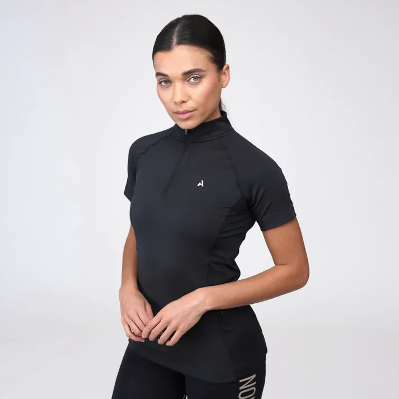 Aubrion React Short Sleeve Base Layer- Shadow-2