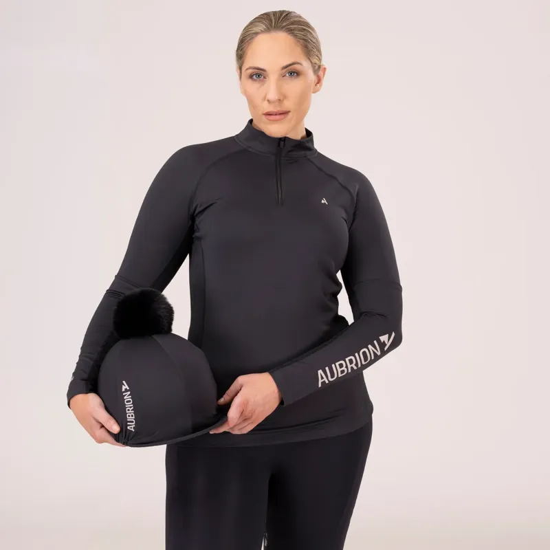 Aubrion React Long Sleeve Base Layer-Shadow