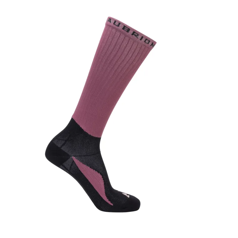 Aubrion React Technical Sock Mauve