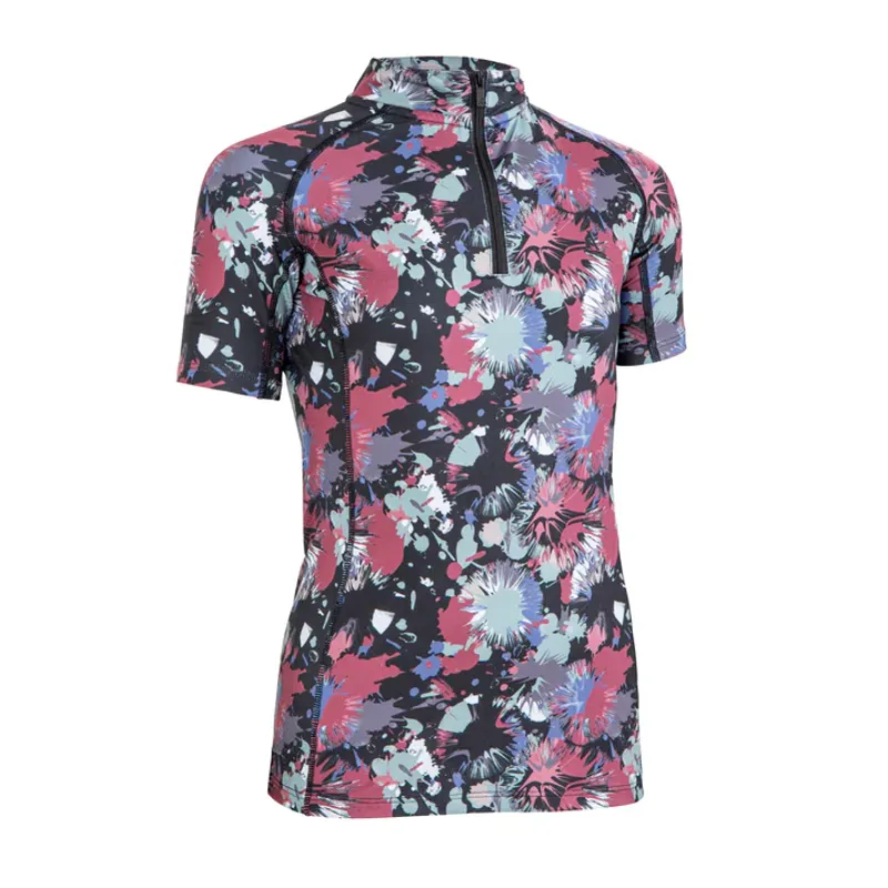Aubrion React Junior Short Sleeve Base Layer-Abstract-1