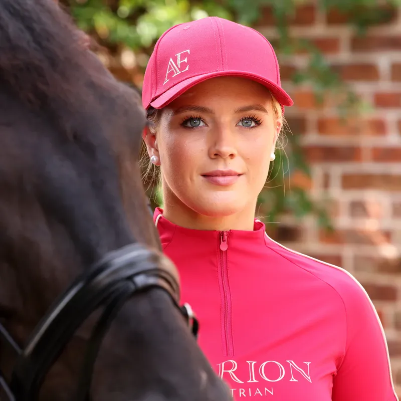 Aubrion Equestrian Cap Dewberry-1