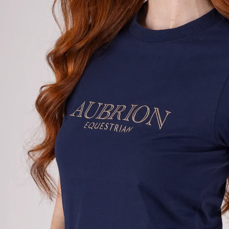 Aubrion Equestrian T-Shirt Midnight-2