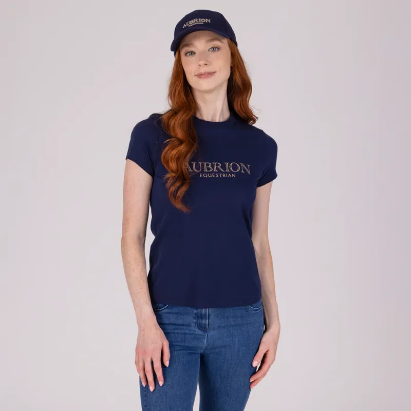 Aubrion Equestrian T-Shirt Midnight-1