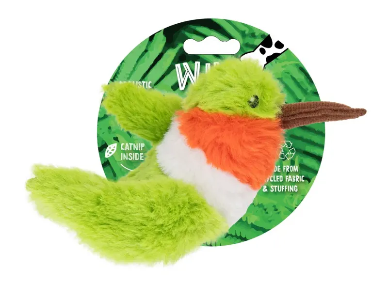 Wild Hunter Catnip Cat Toy Hummingbird