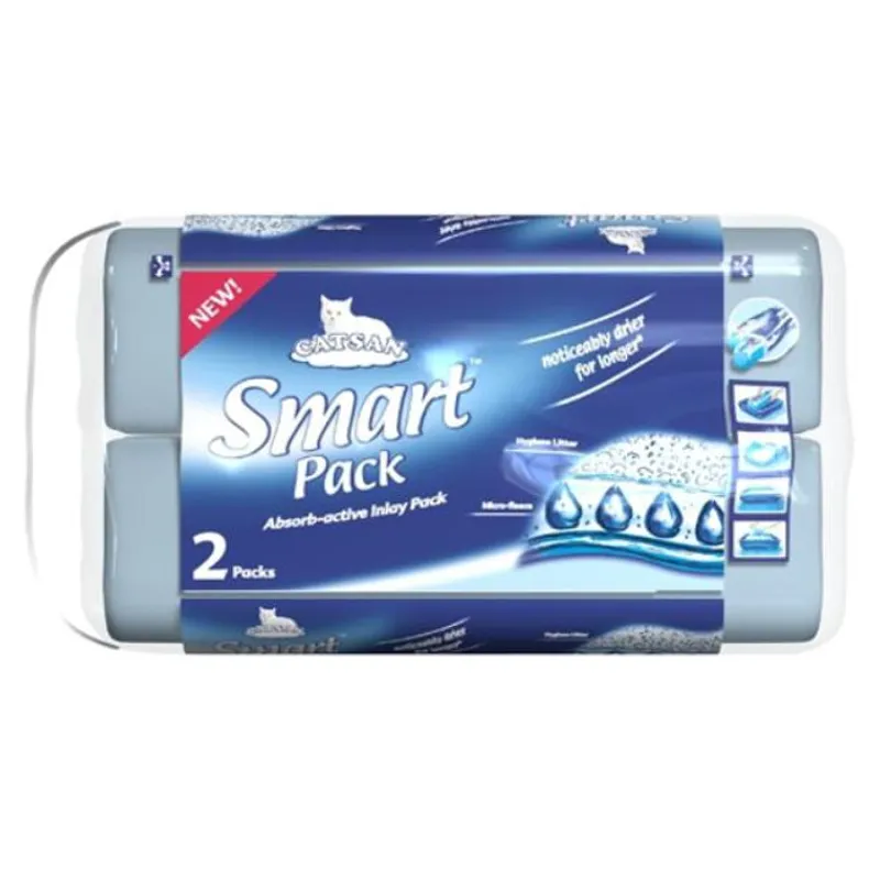 Catsan Smart Pack Cat Litter 2Pk 4L